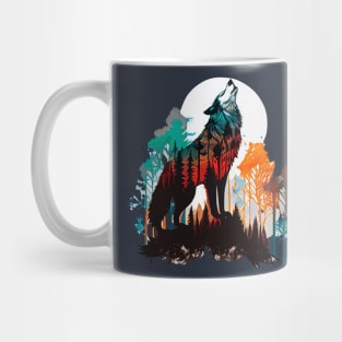 Howling Wolf Mug
